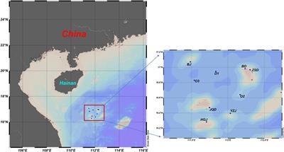 Composition and assembly of the bacterial community in the overlying waters of the coral reef of China’s Xisha Islands